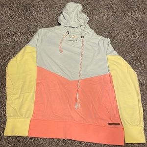 NWOT Colorblock Hoodie